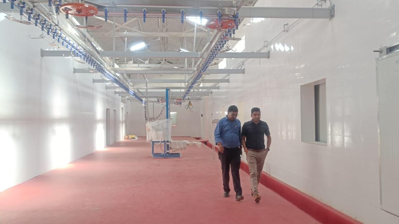 Processing Hall Interior